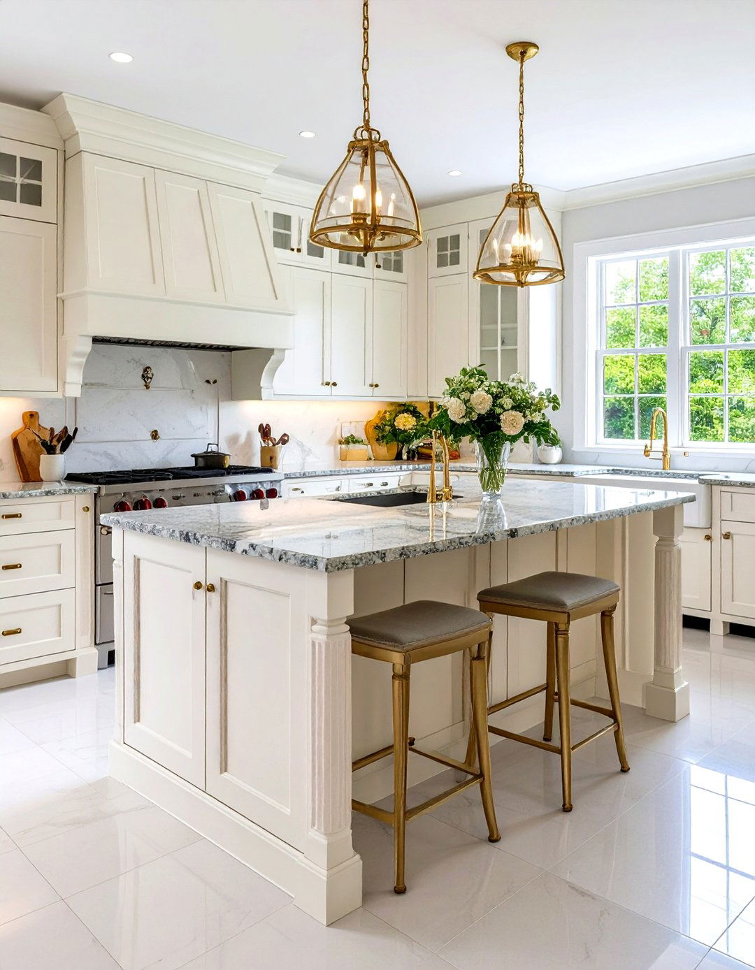30 Kitchen Island Ideas with Seating for the Family - We Love Home Blog