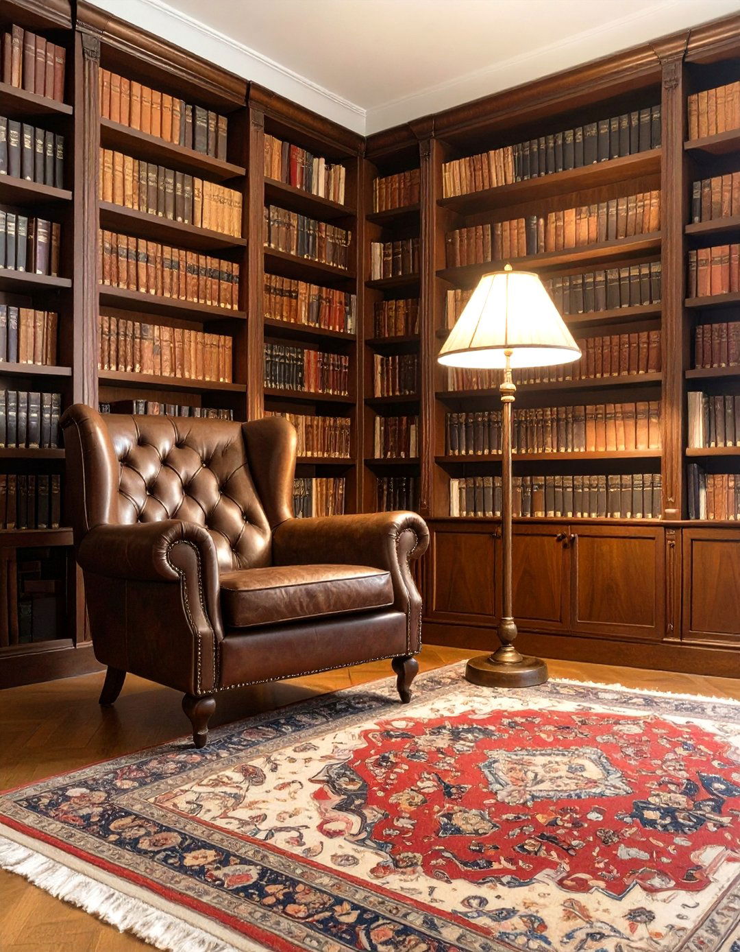 A Classic Library and Reading Room - 30 garage extension ideas