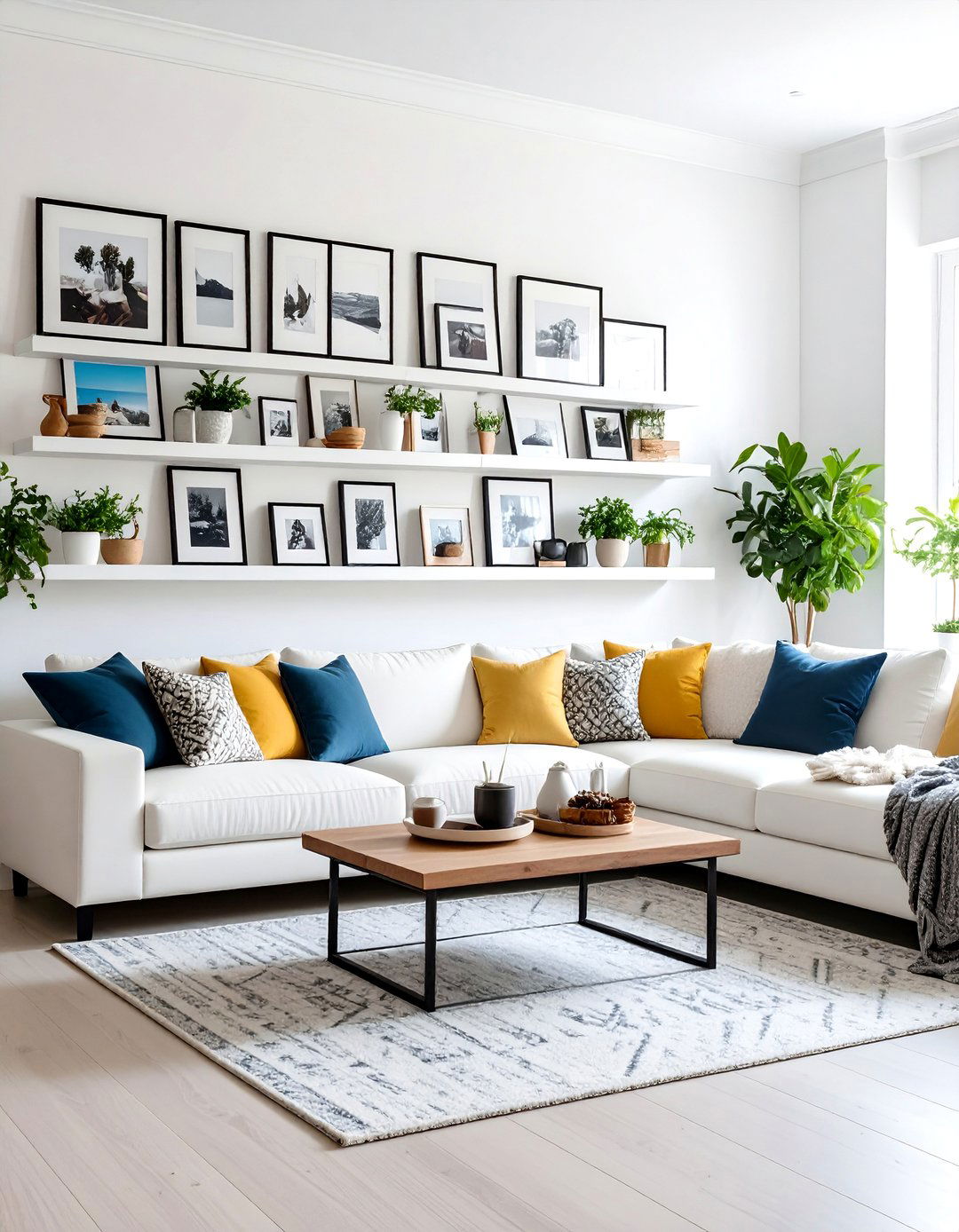 A Classic Picture Ledge Gallery - 30 wall decor ideas