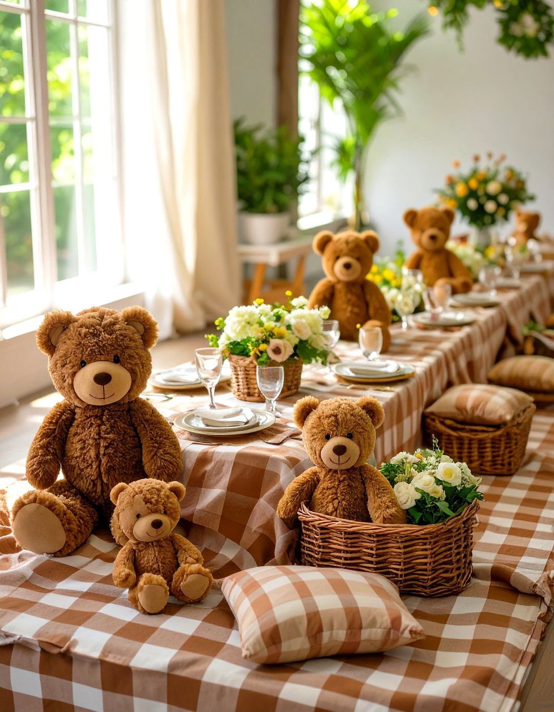 A Classic Teddy Bear Picnic Baby Shower - 30 baby shower decoration ideas