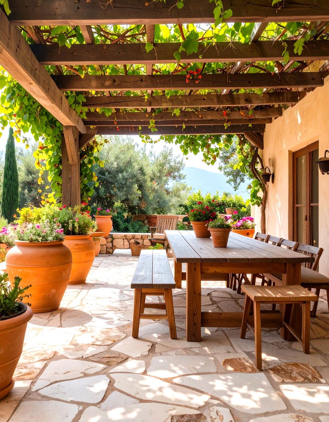 A Classic Tuscan Style Backyard - 30 outdoor backyard ideas