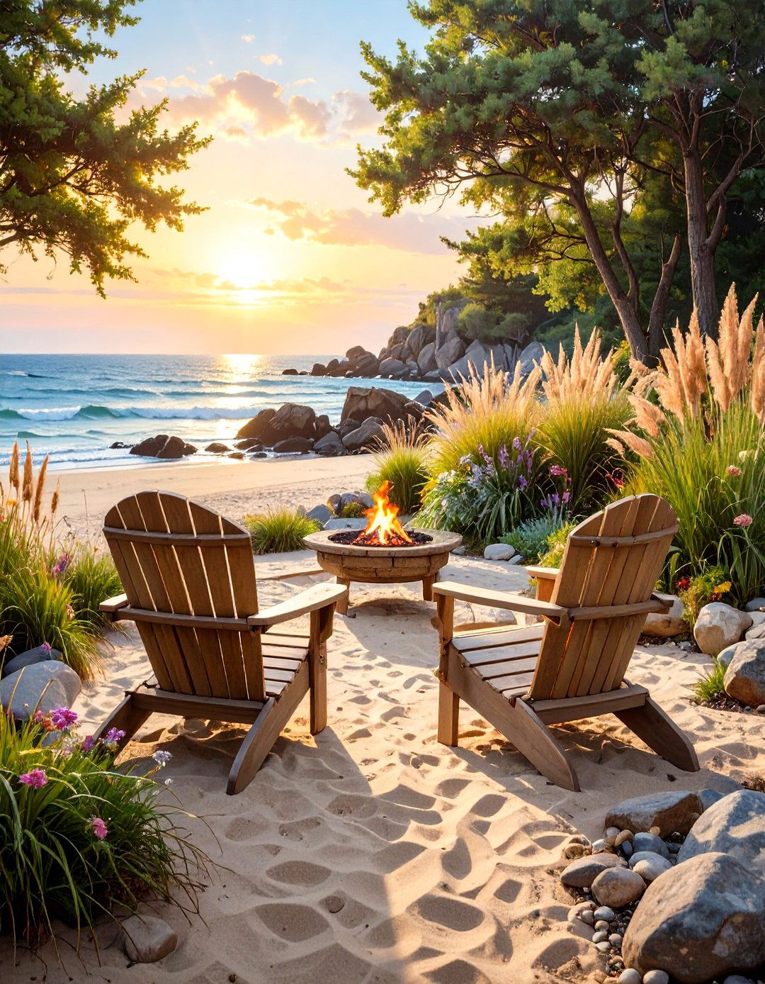 A Coastal Beach Style Garden - 30 home garden ideas