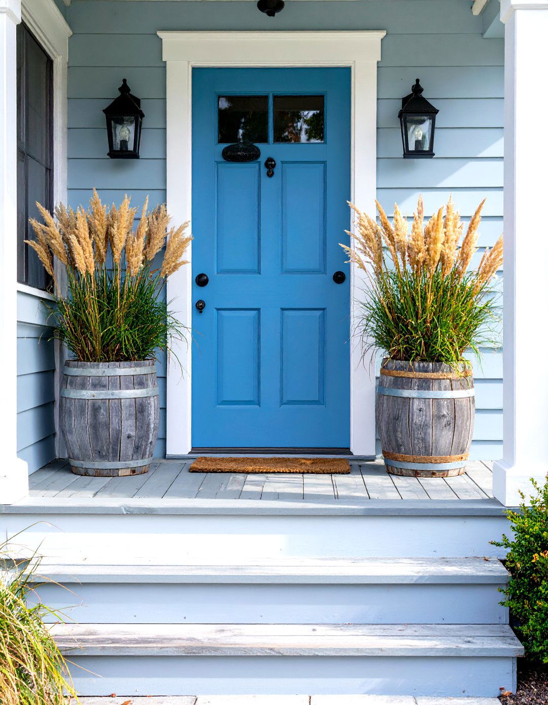 A Coastal Breeze Porch - 30 curb appeal small front porch ideas on a budget