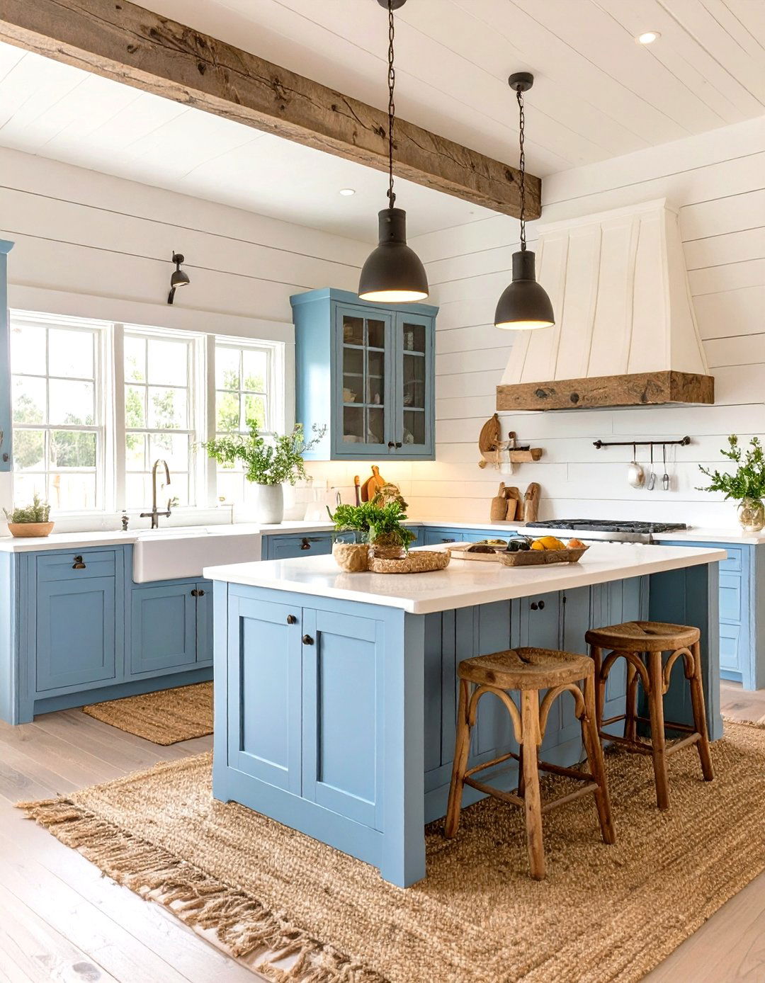 A Coastal Farmhouse Retreat - 30 harmony in interior design ideas