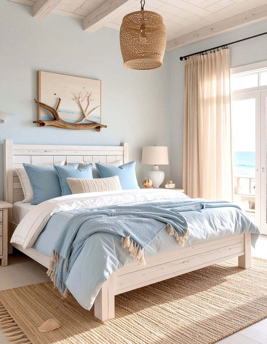 A Coastal Serenity Bedroom - 30 cozy bedroom ideas