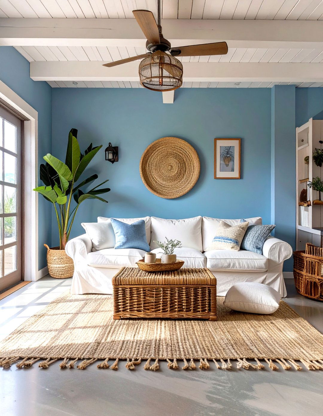 A Coastal Themed Relaxation Room - 30 garage room ideas