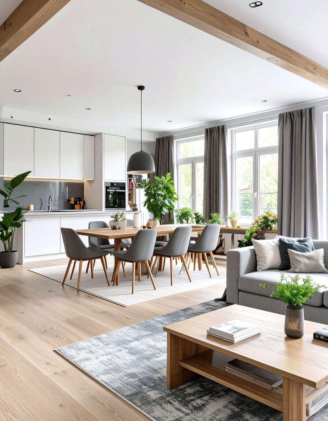 A Cohesive Flow Between Rooms - 30 timeless interior design ideas