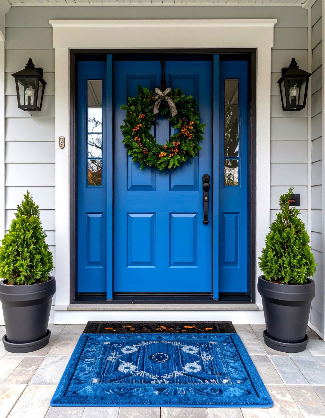 A Cohesive Front Porch Decor Theme - 30 curb appeal front yard landscaping ideas on a budget