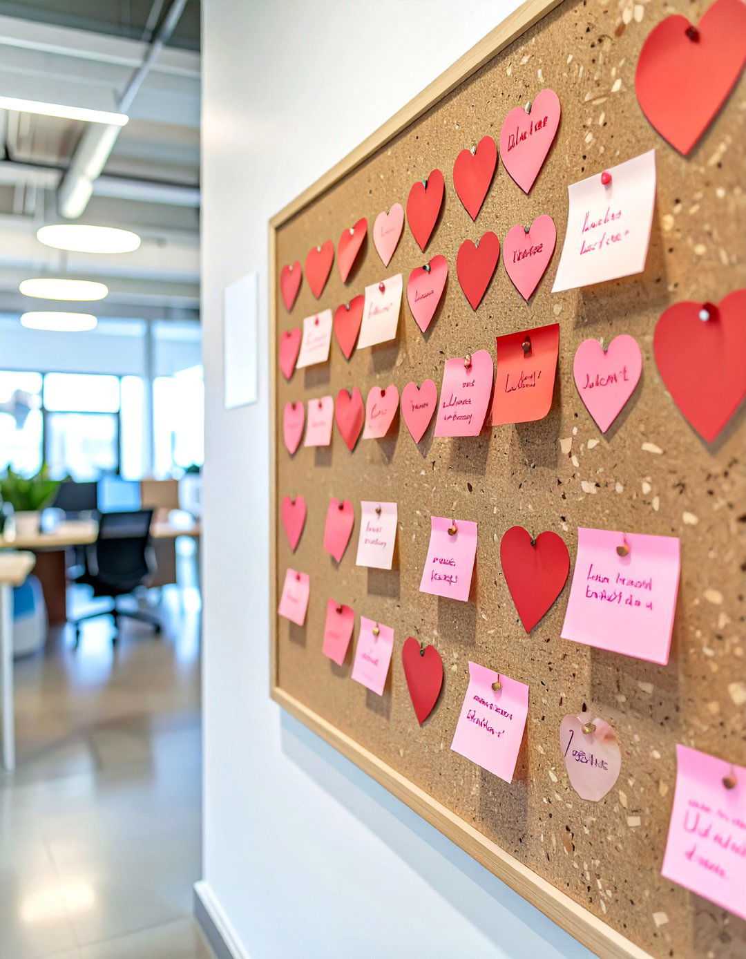 A Collaborative Compliment Board - 30 office valentines day ideas