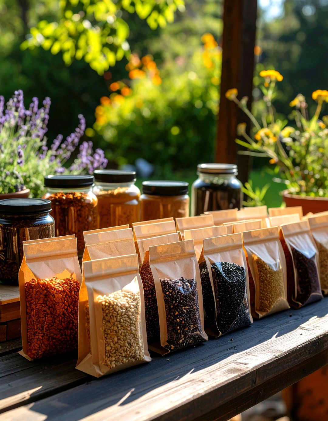 A Collection of Rare and Heirloom Seeds - 30 garden gift ideas