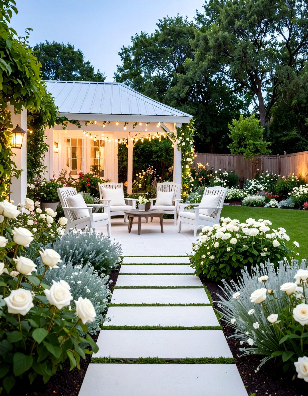 A Color Themed Garden - 30 garden ideas for backyard