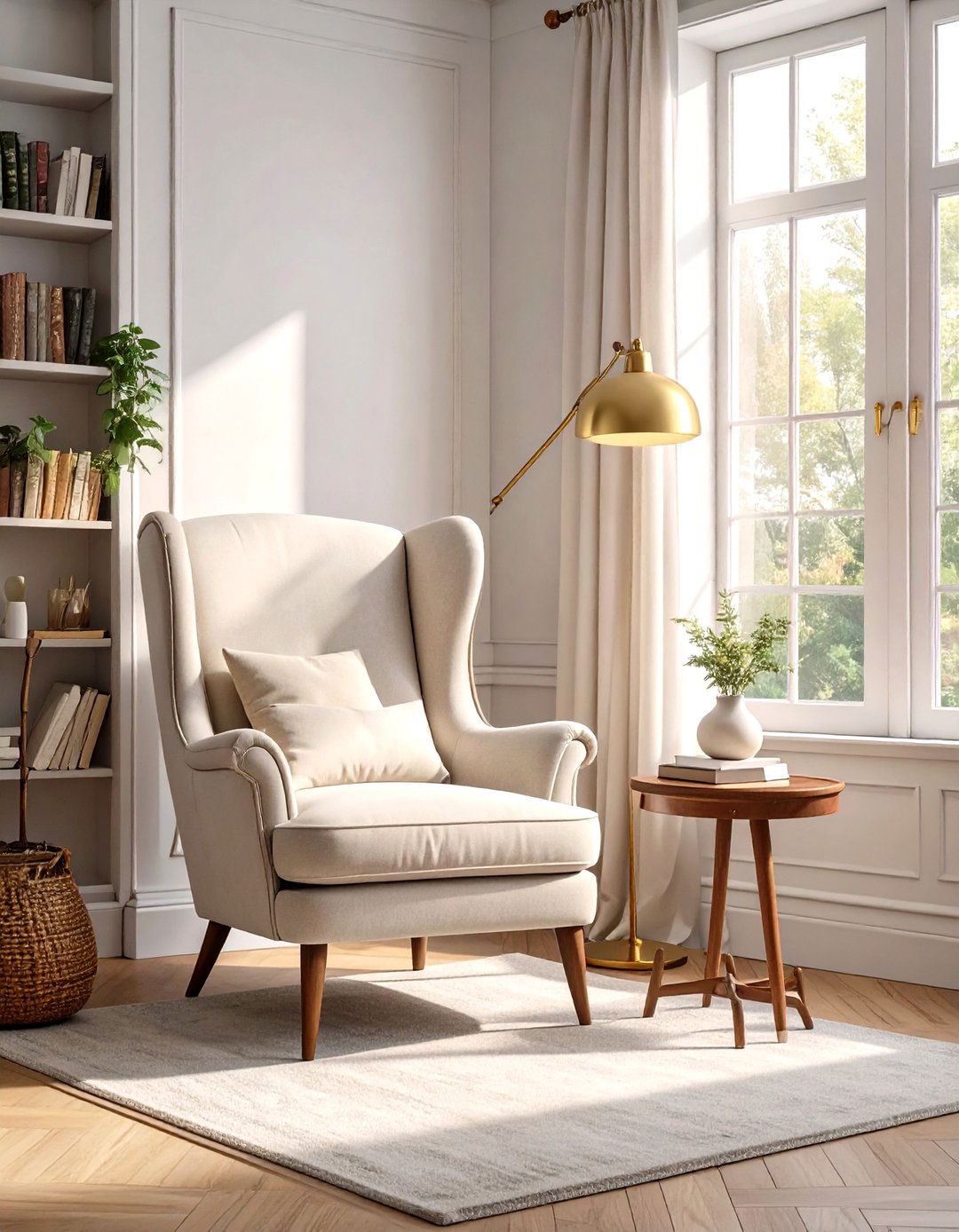 A Comfortable Reading Nook - 30 sitting room decor ideas
