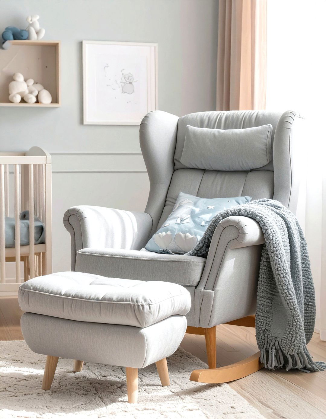 A Comfortable and Stylish Rocking Chair or Glider - 30 baby shower gift ideas for boy