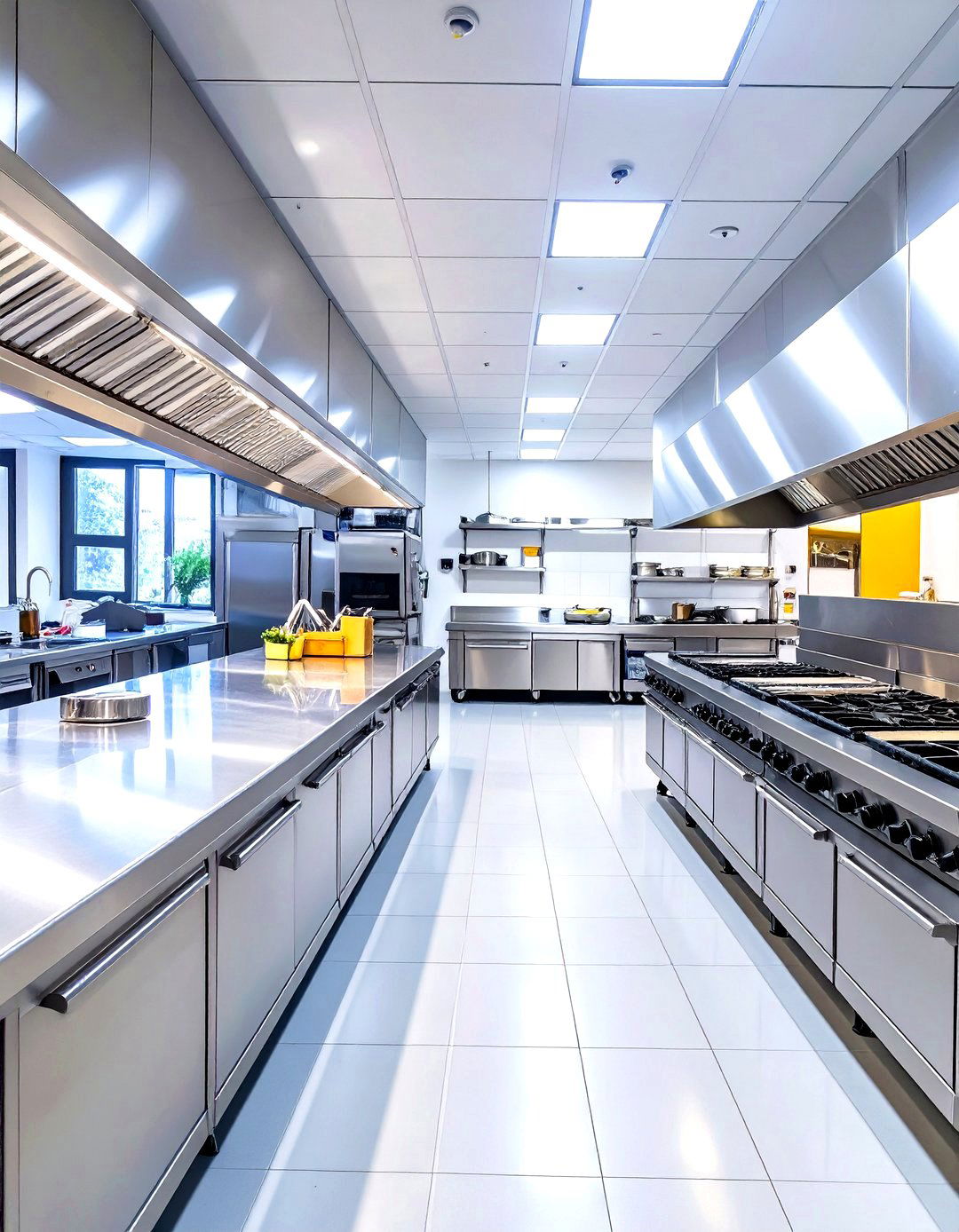 A Commercial Kitchen for a Culinary School - 30 interior design major ideas