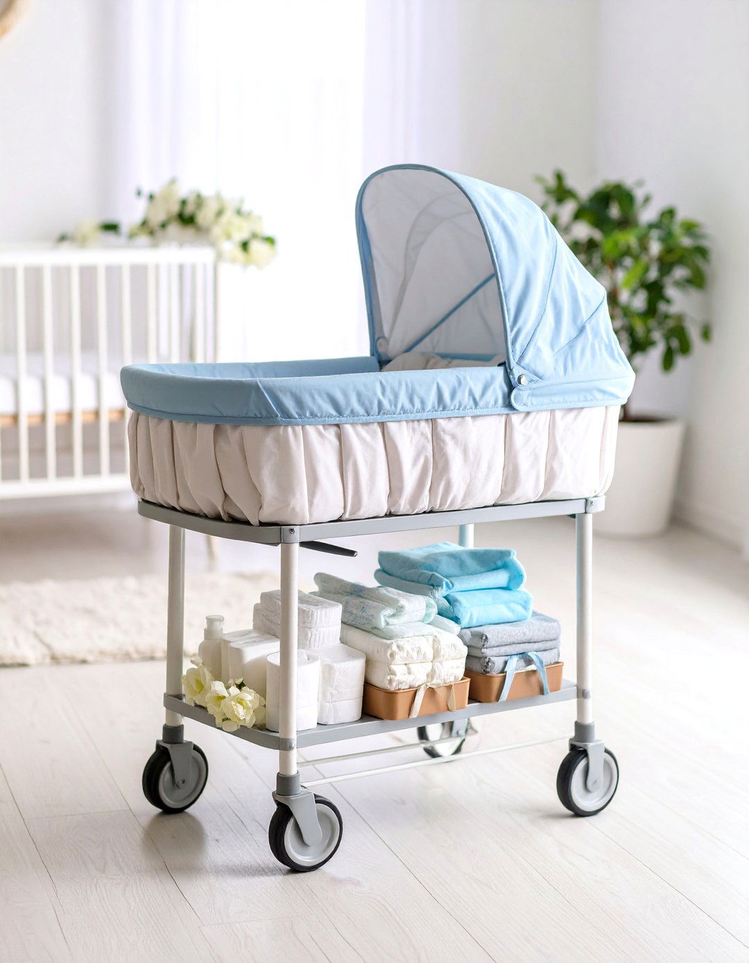 A Complete Diapering Station Setup - 30 gift ideas for baby shower