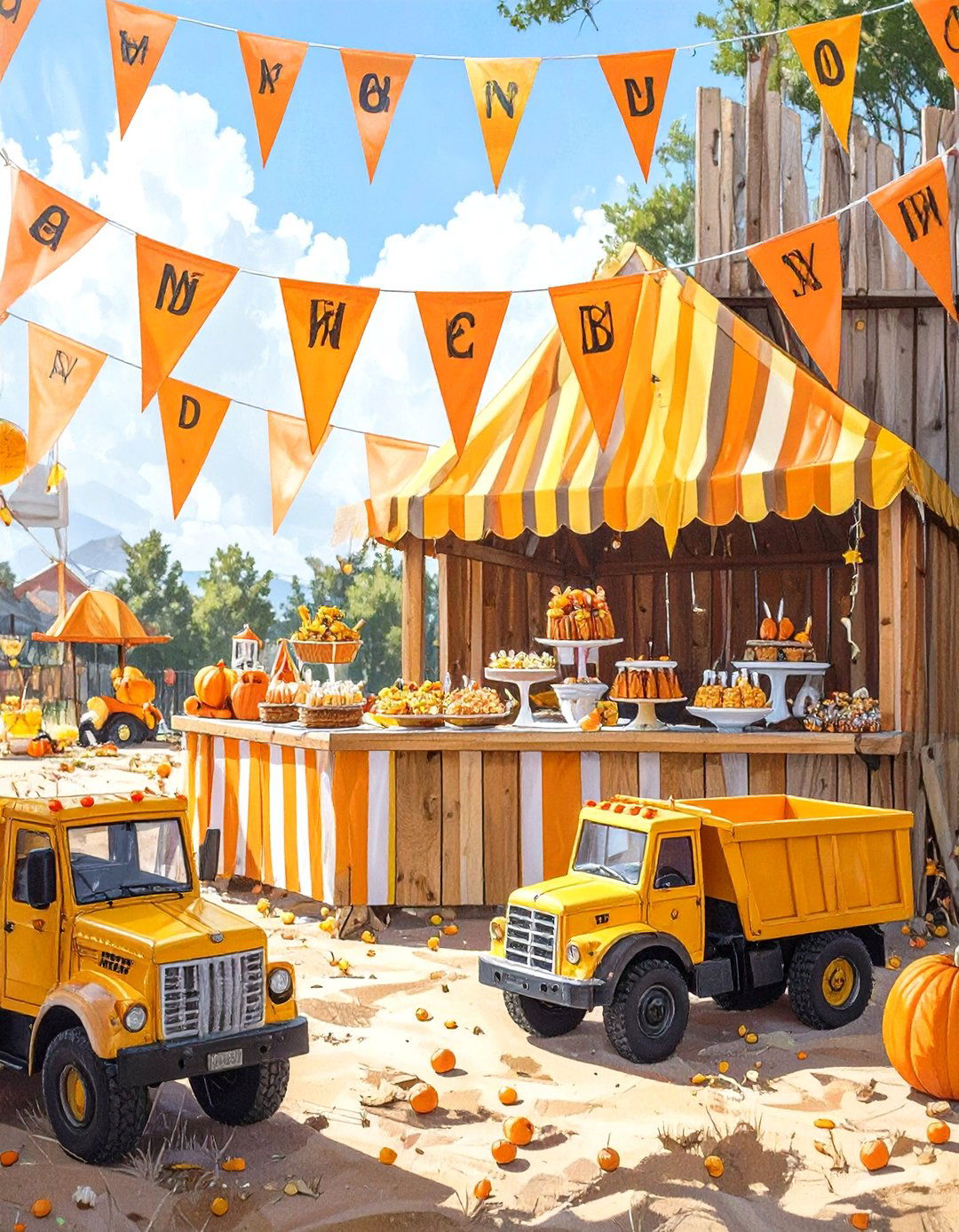 A Construction Site Baby Shower - 30 baby boy shower ideas