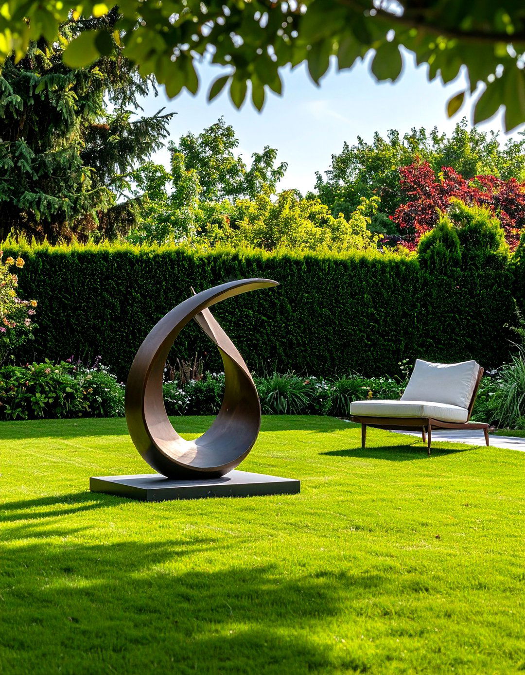 A Contemporary Sculpture Garden - 30 landscape design software free ideas