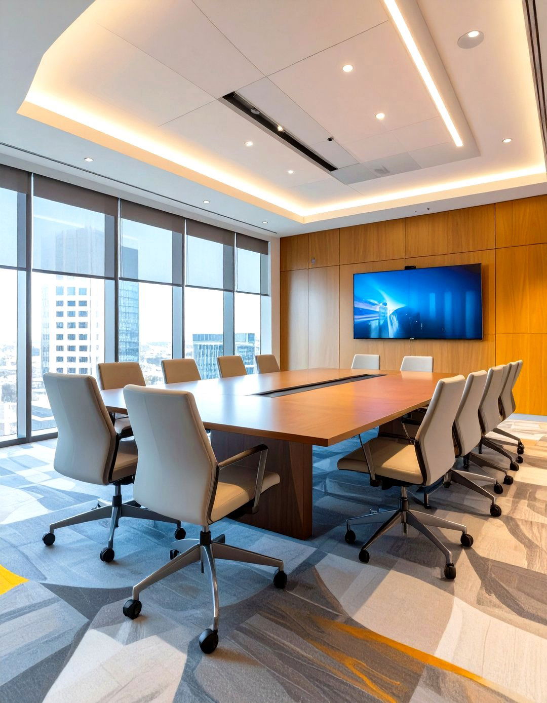 A Corporate Boardroom Focused on Communication - 30 interior design major ideas