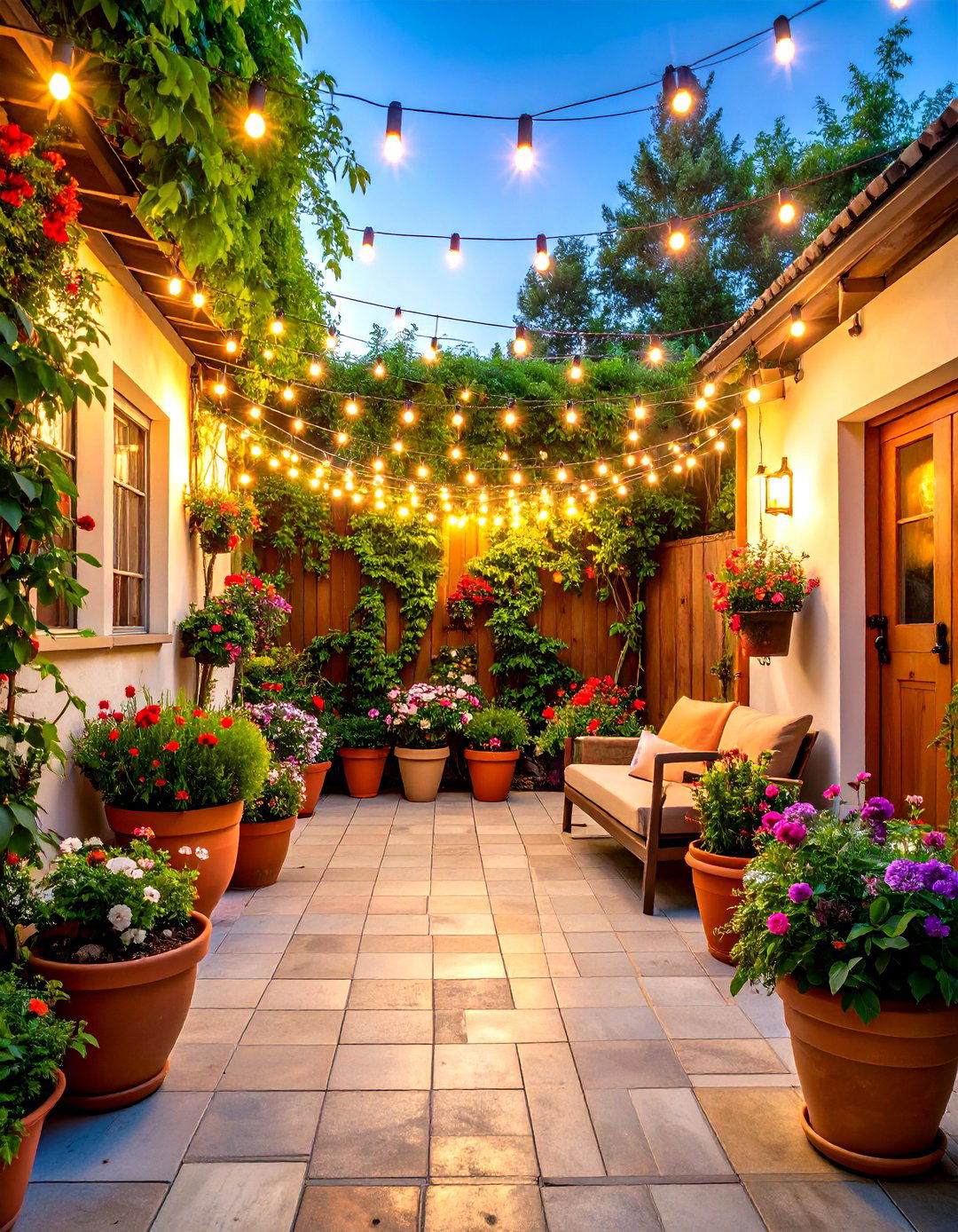 A Courtyard Garden Design - 30 flower garden layout ideas