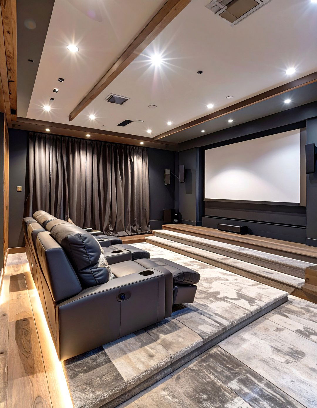 A Cozy Home Cinema - 30 garage extension ideas