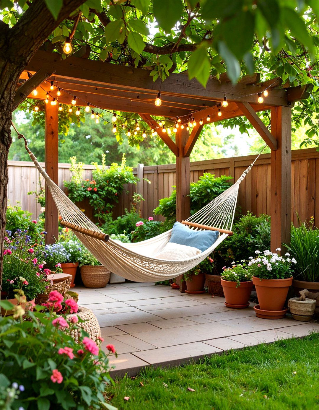 A Cozy Outdoor Reading Nook - 30 backyard ideas for kids