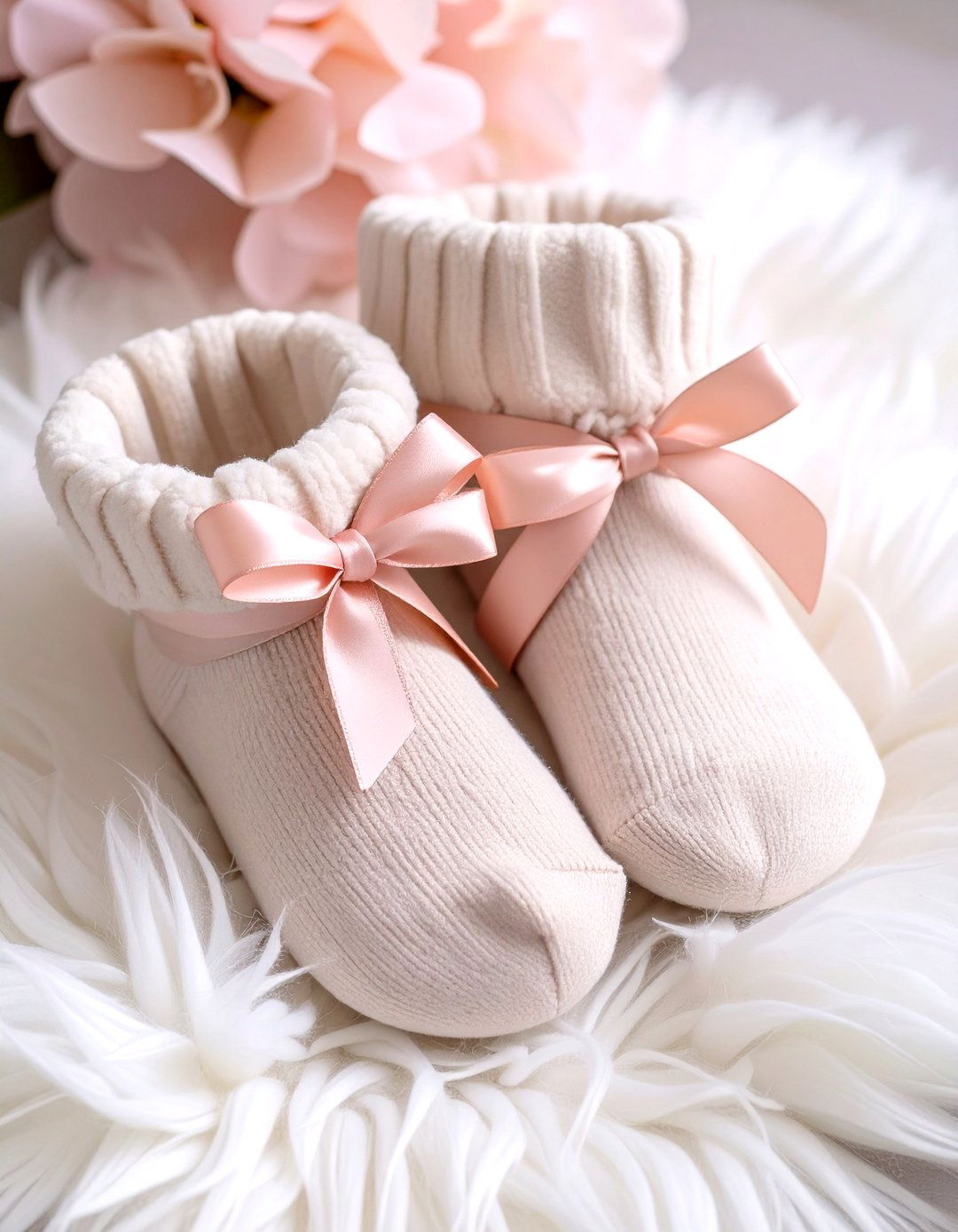 A Cozy Pair of Fuzzy Socks - 30 baby shower game gift ideas
