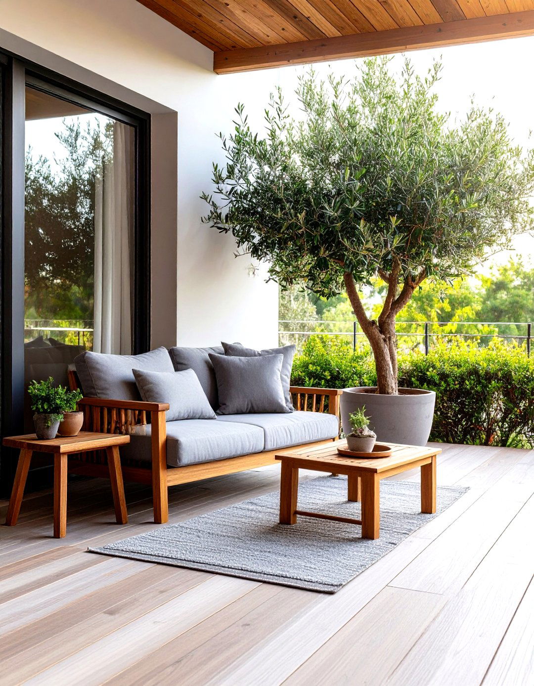 A Cozy Reading Nook on the Patio - 30 patio decorating ideas