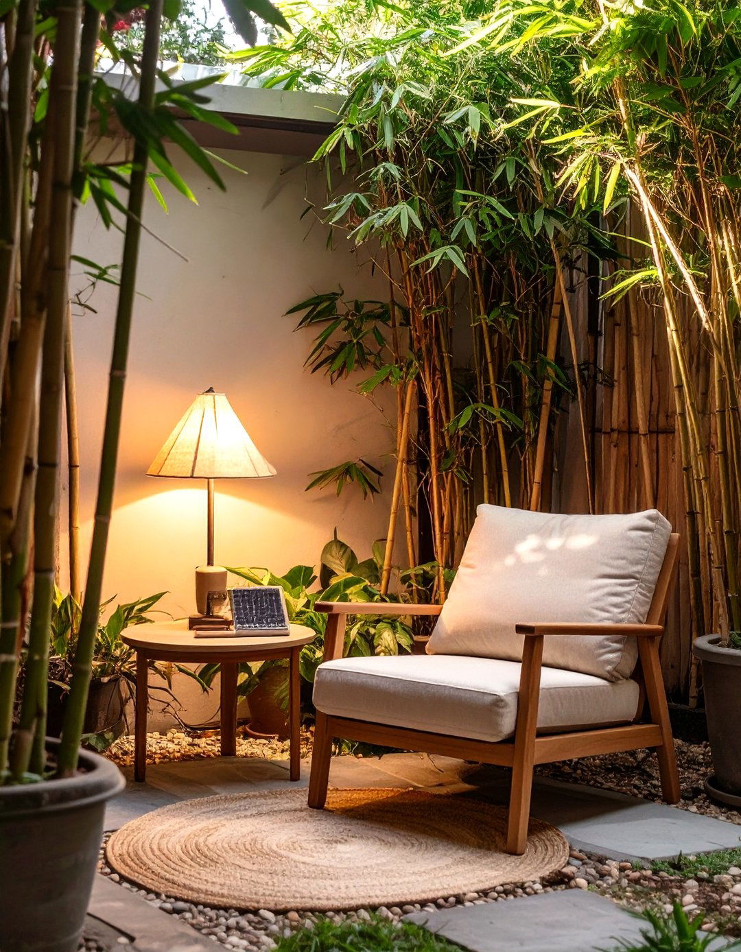 A Cozy Reading Nook - 30 budget small backyard ideas