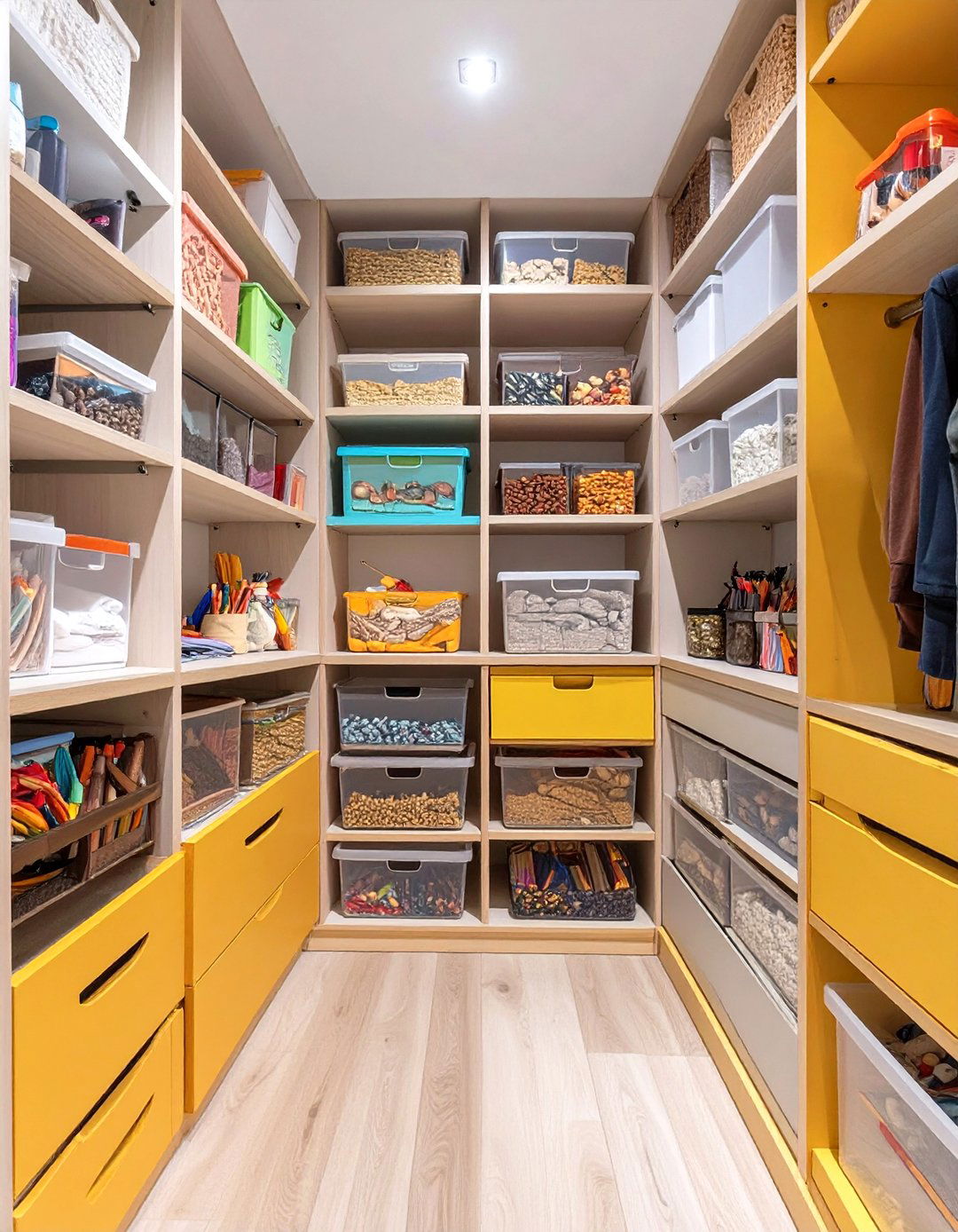 A Craft and Hobby Storage Closet - 30 ikea closet ideas