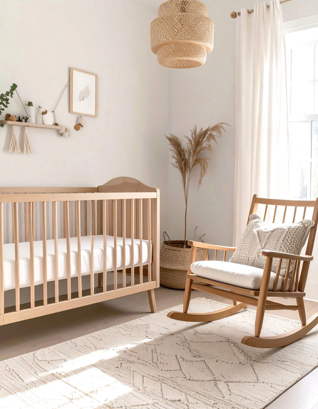A Craftsman Nursery with Natural Elements