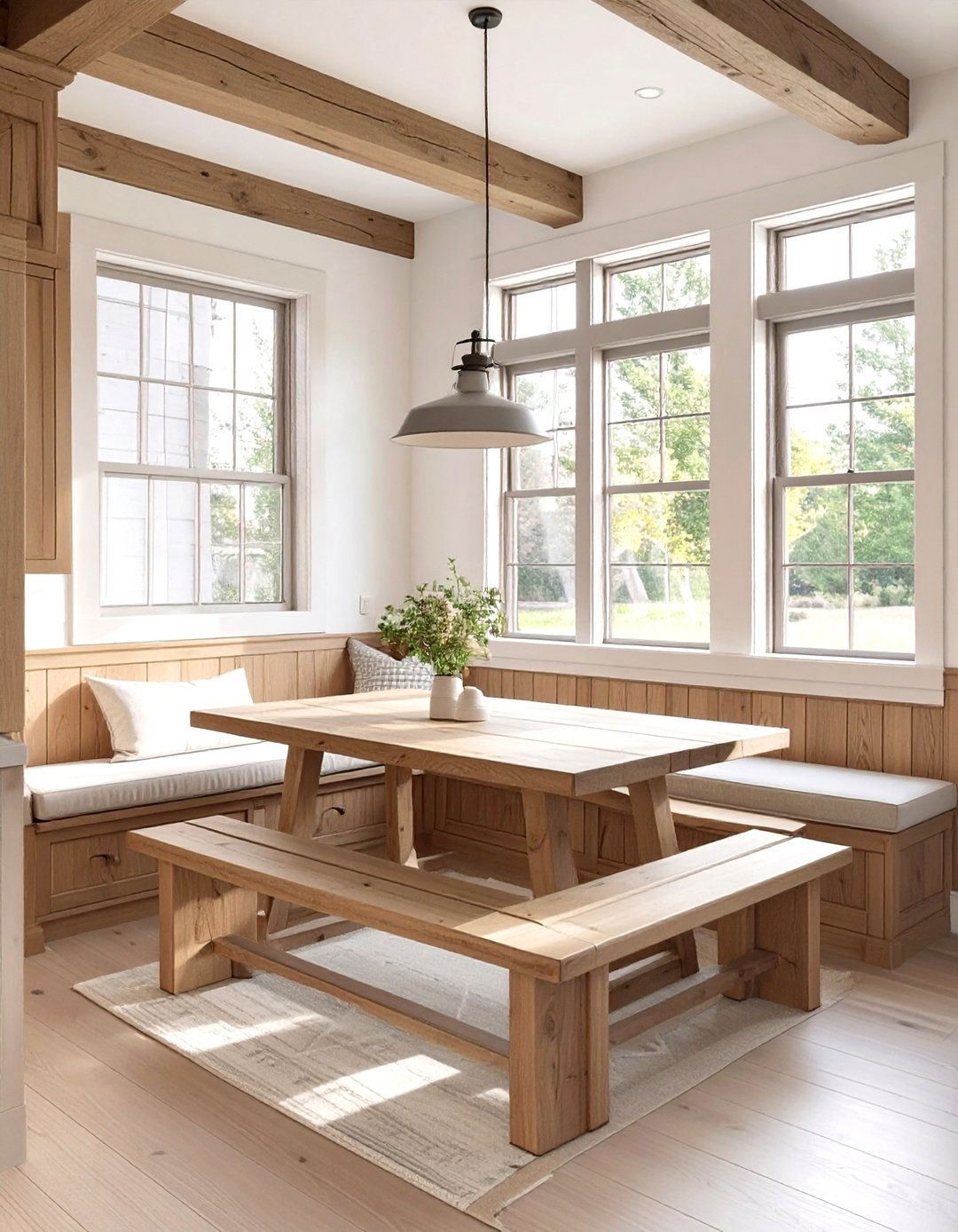 A Craftsman Style Built In Nook - 30 interior design sketches ideas