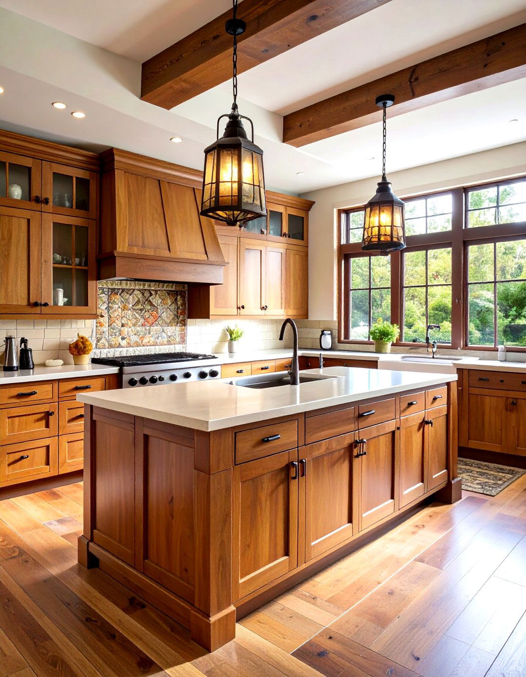 A Craftsman Style Kitchen - 30 kitchen makeover ideas