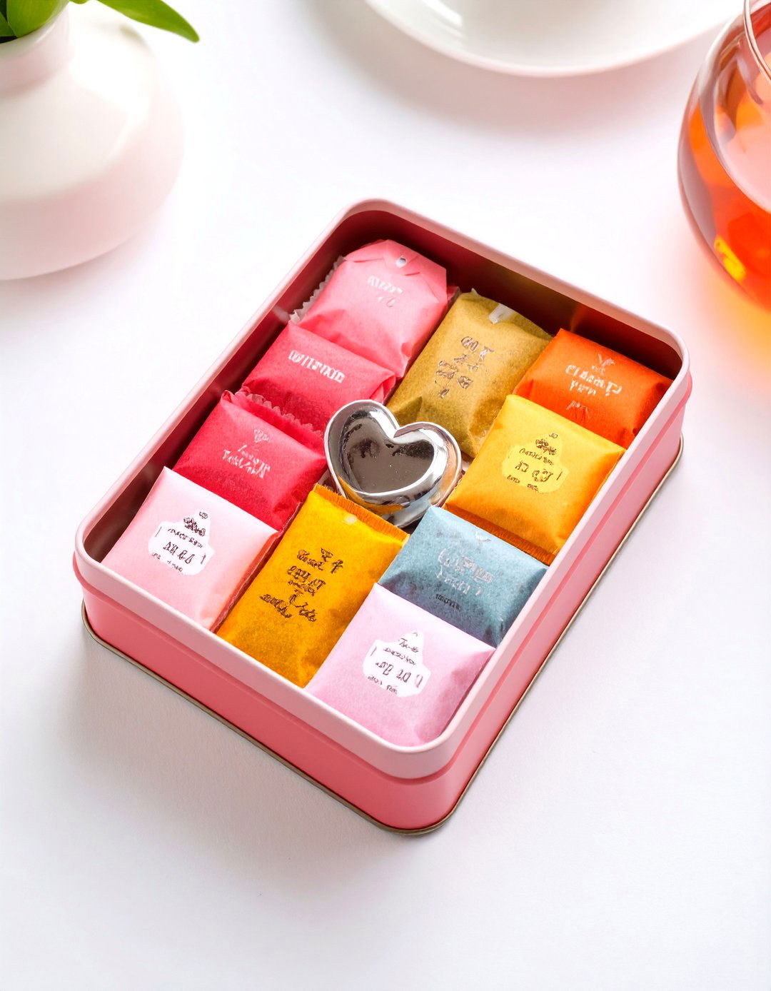 A Curated Tea Sampler - 30 baby shower game gift ideas