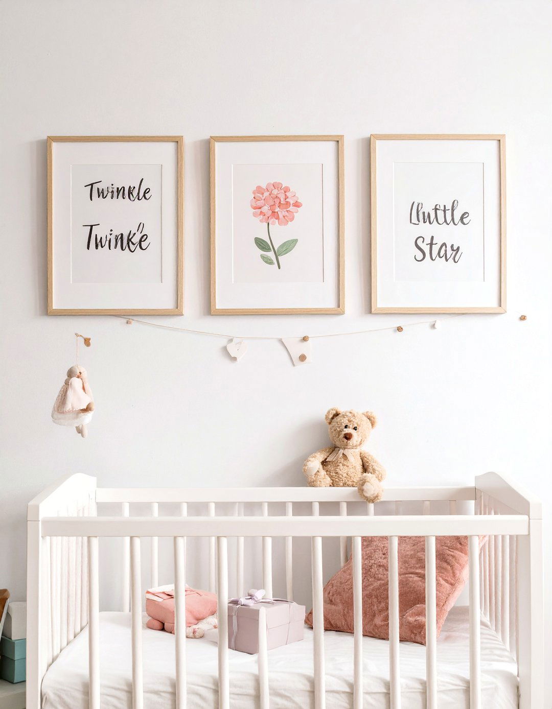 A Custom Nursery Rhyme Art Collection - 30 girl baby shower gift ideas