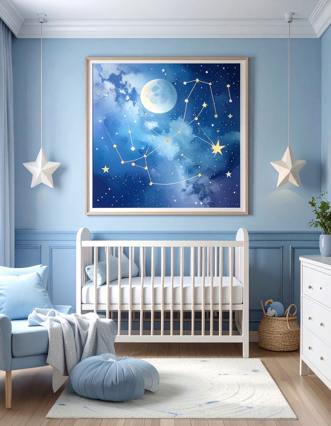 A Custom Star Map of the Babys Birth Night - 30 unique baby shower gift ideas
