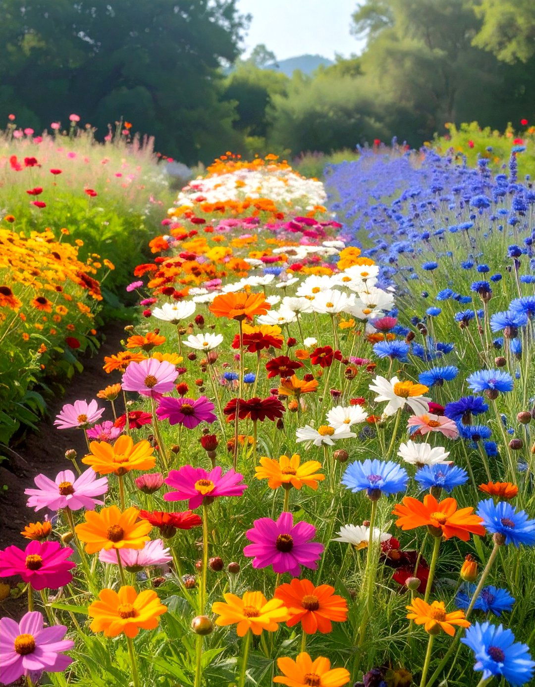 A Cut Flower Wildflower Garden - 30 wildflower garden ideas