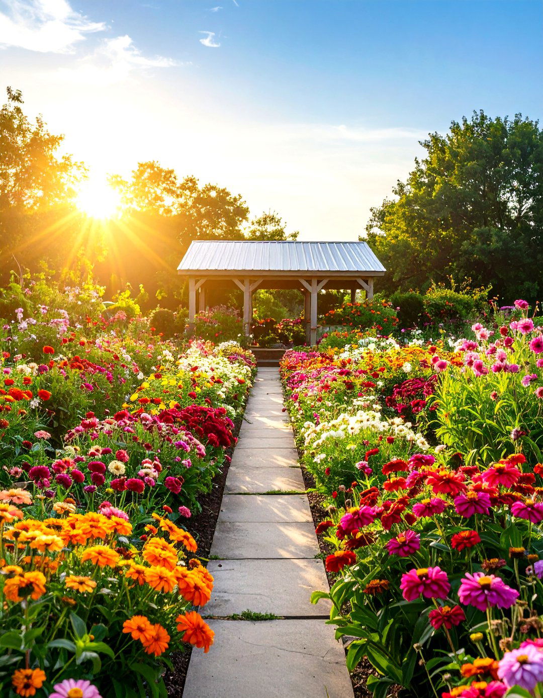 A Cutting Garden Design - 30 flower garden layout ideas