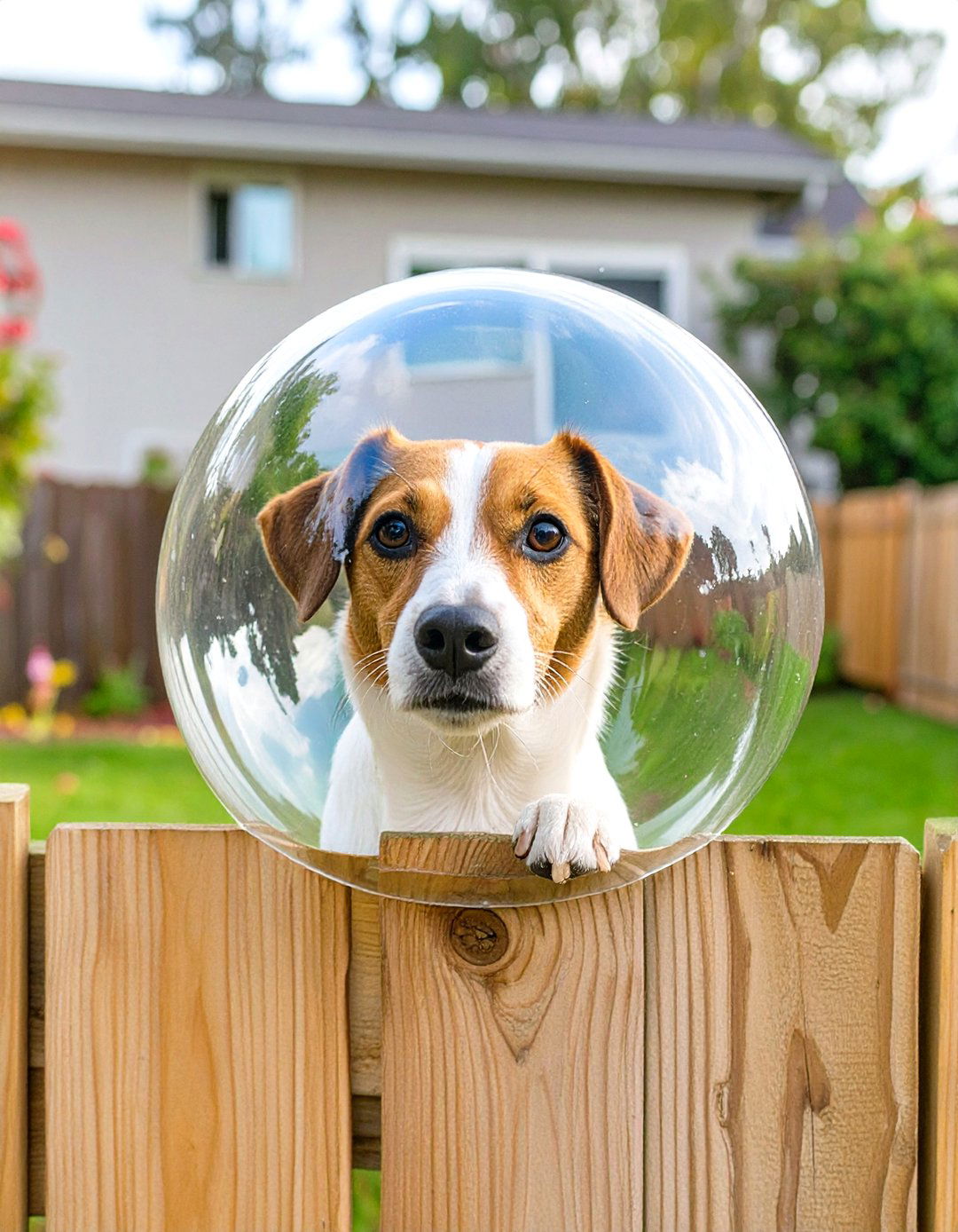 A DIY Doggy Window Lookout - 30 dog friendly backyard ideas on a budget