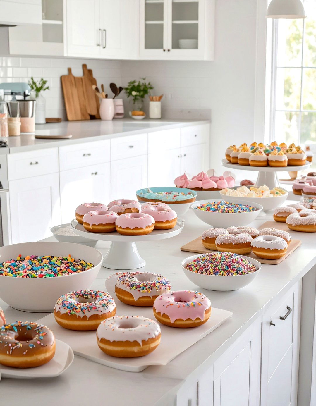 A DIY Donut Decorating Bar Bridal Shower - 30 unique bridal shower ideas