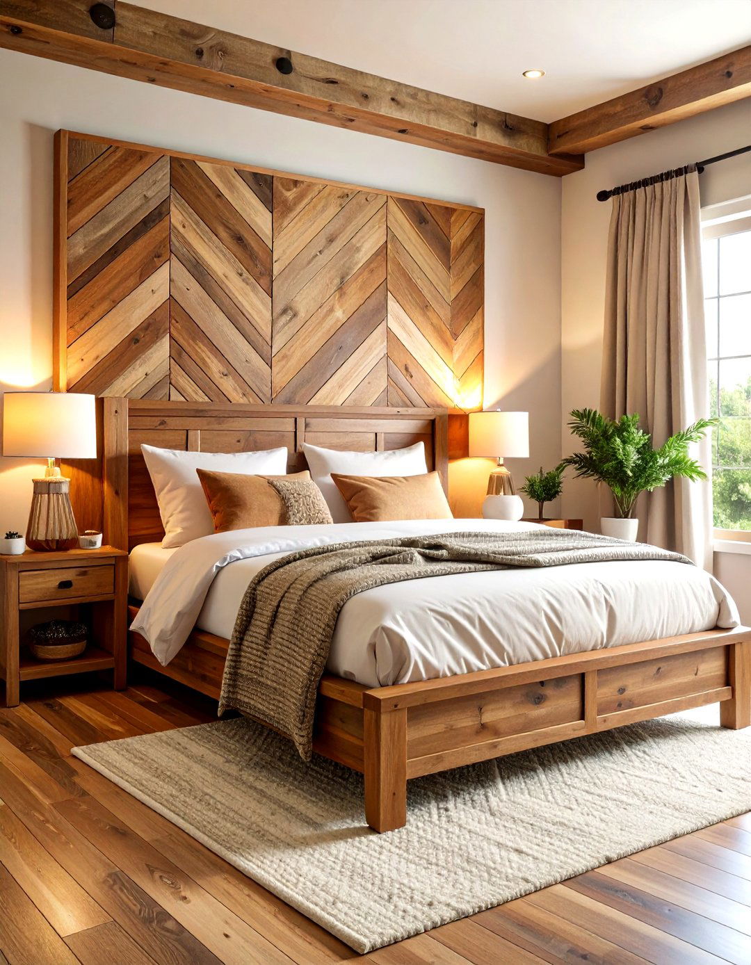 A DIY Headboard for a Personal Touch - 30 room decor inspo ideas