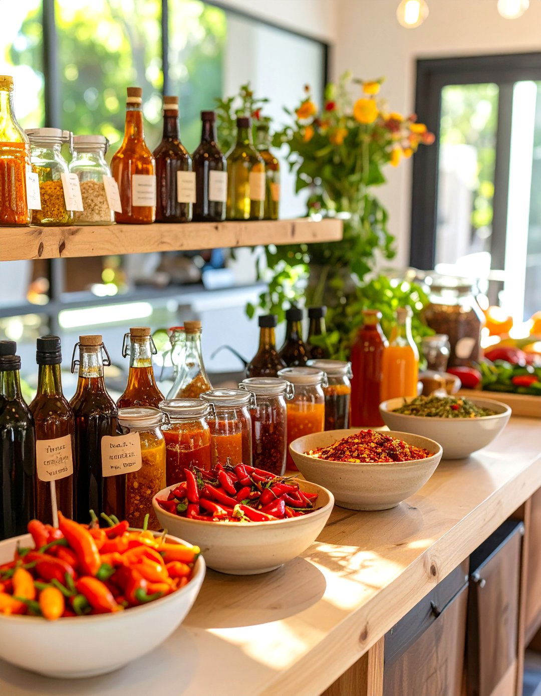 A DIY Hot Sauce Making Wedding Shower - 30 wedding shower ideas