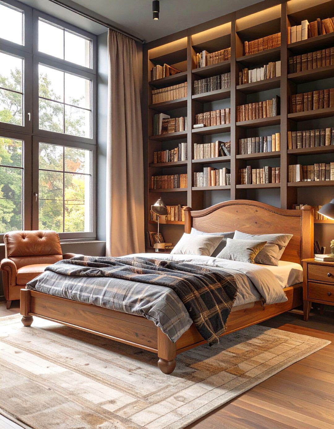A Dark Academia Bedroom - 30 cozy bedroom ideas