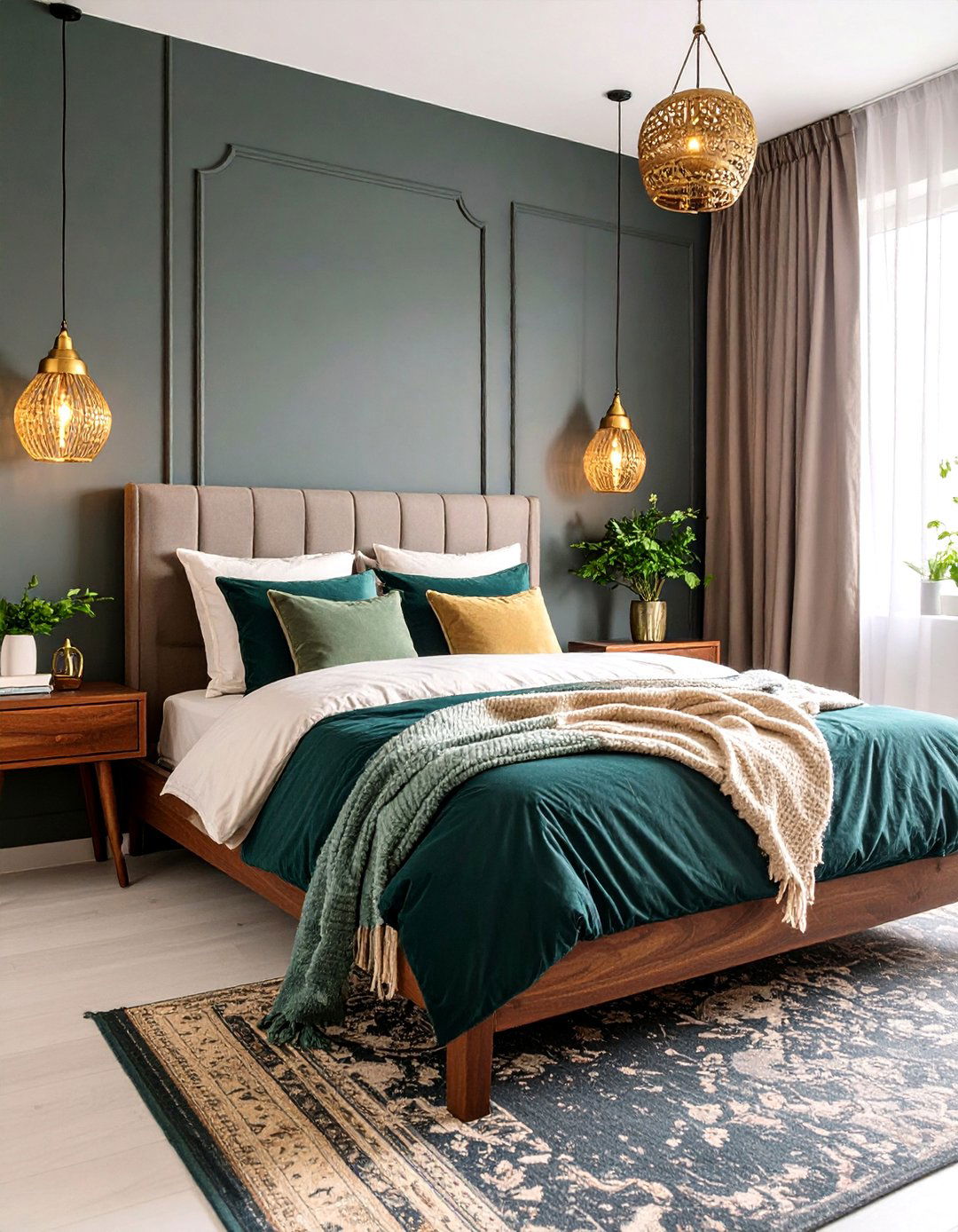 A Dark and Moody Boho Bedroom - 30 ai boho chic bedroom ideas