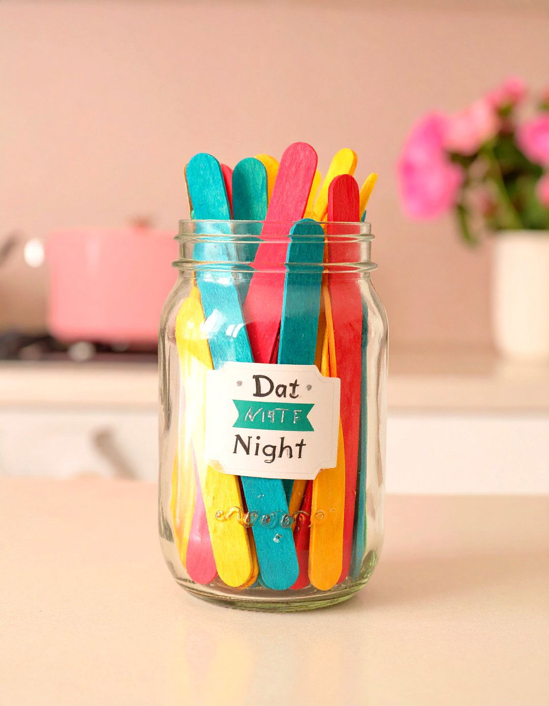 A Date Night In Jar - 30 inexpensive bridal shower gift ideas