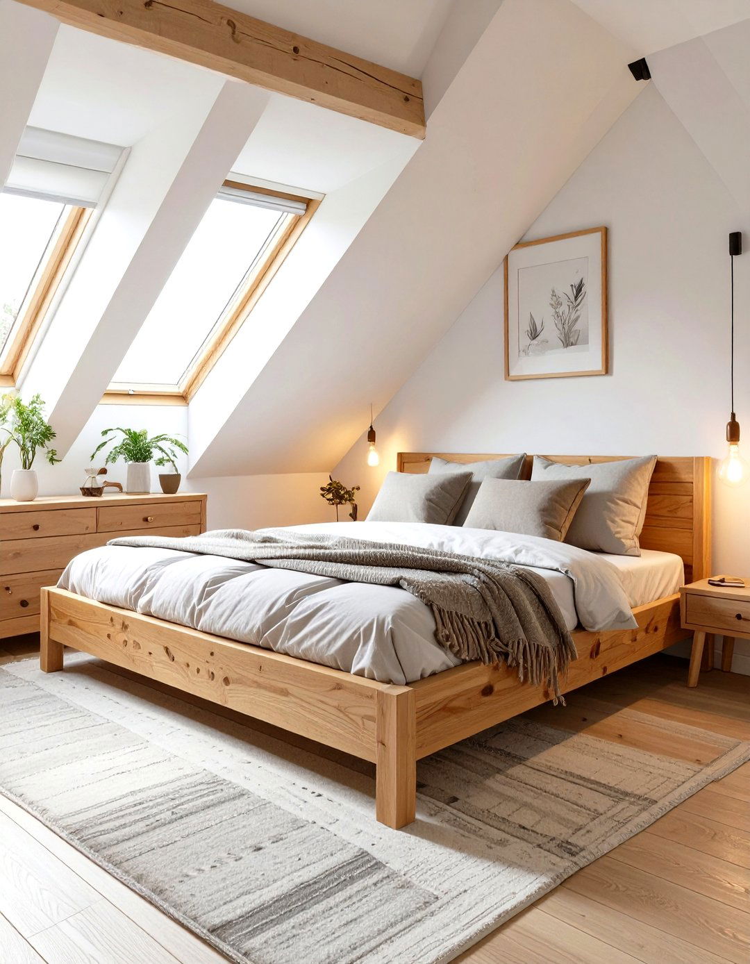 A Daybed for a Versatile Guest Space - 30 slanted ceiling low ceiling attic bedroom ideas