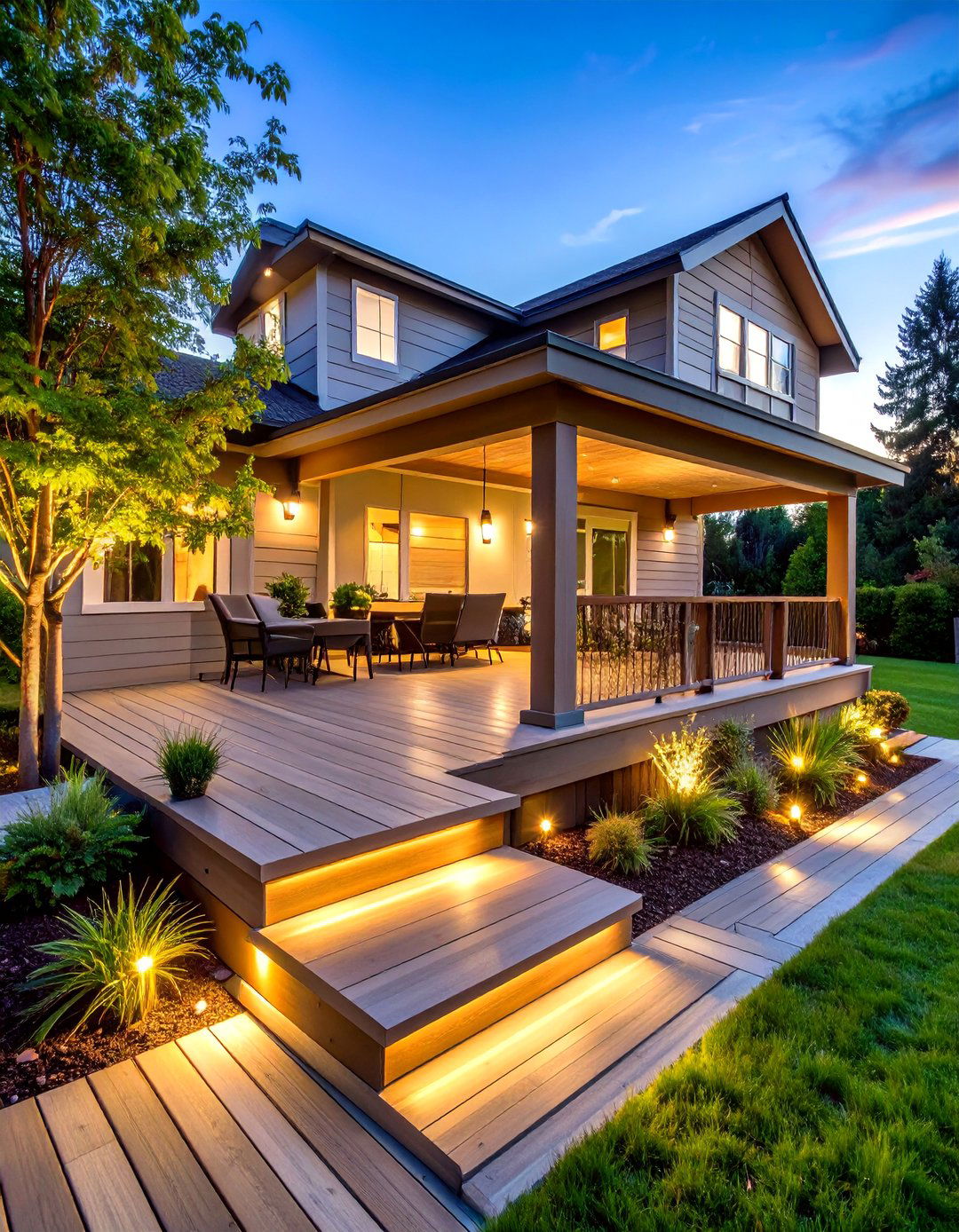 30 AI Deck Design Ideas for a Modern Outdoor Space - We Love Home Blog
