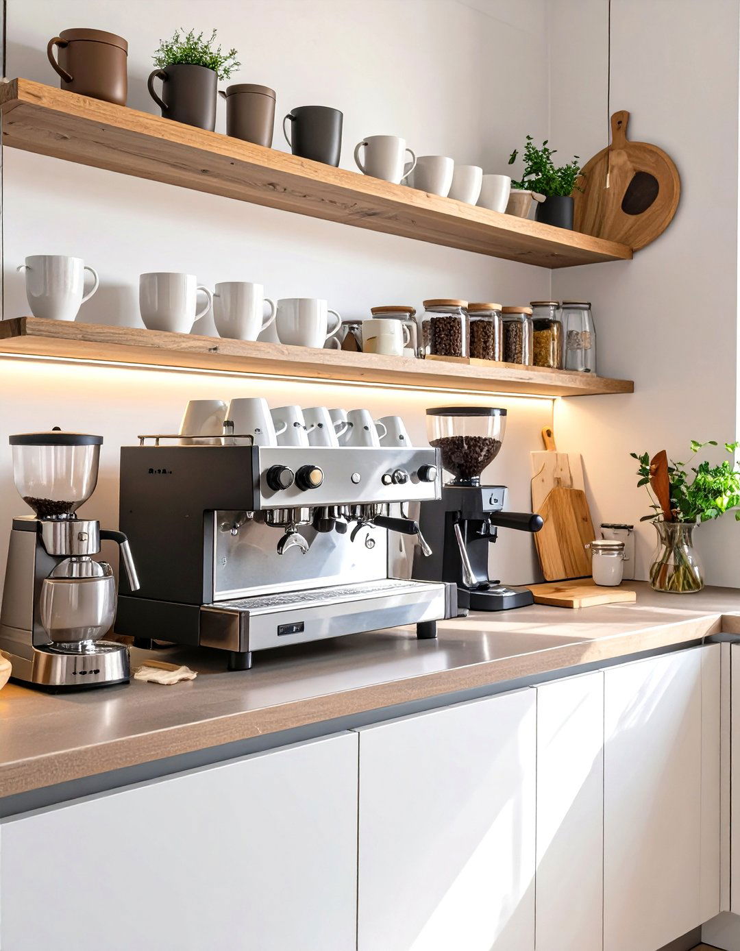 A Dedicated Coffee Station - 30 timeless kitchen design ideas
