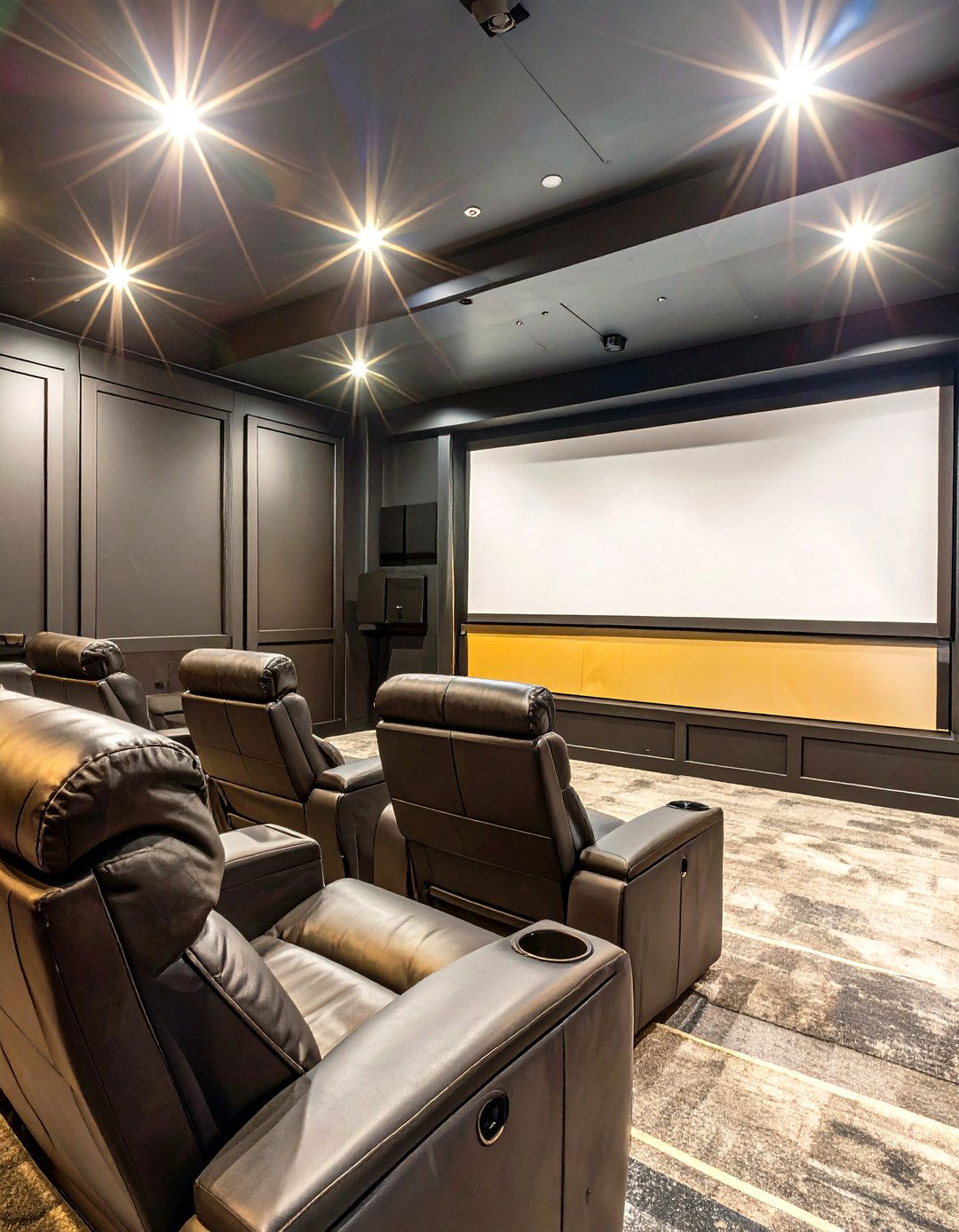 A Dedicated Home Cinema Experience - 30 garage room ideas