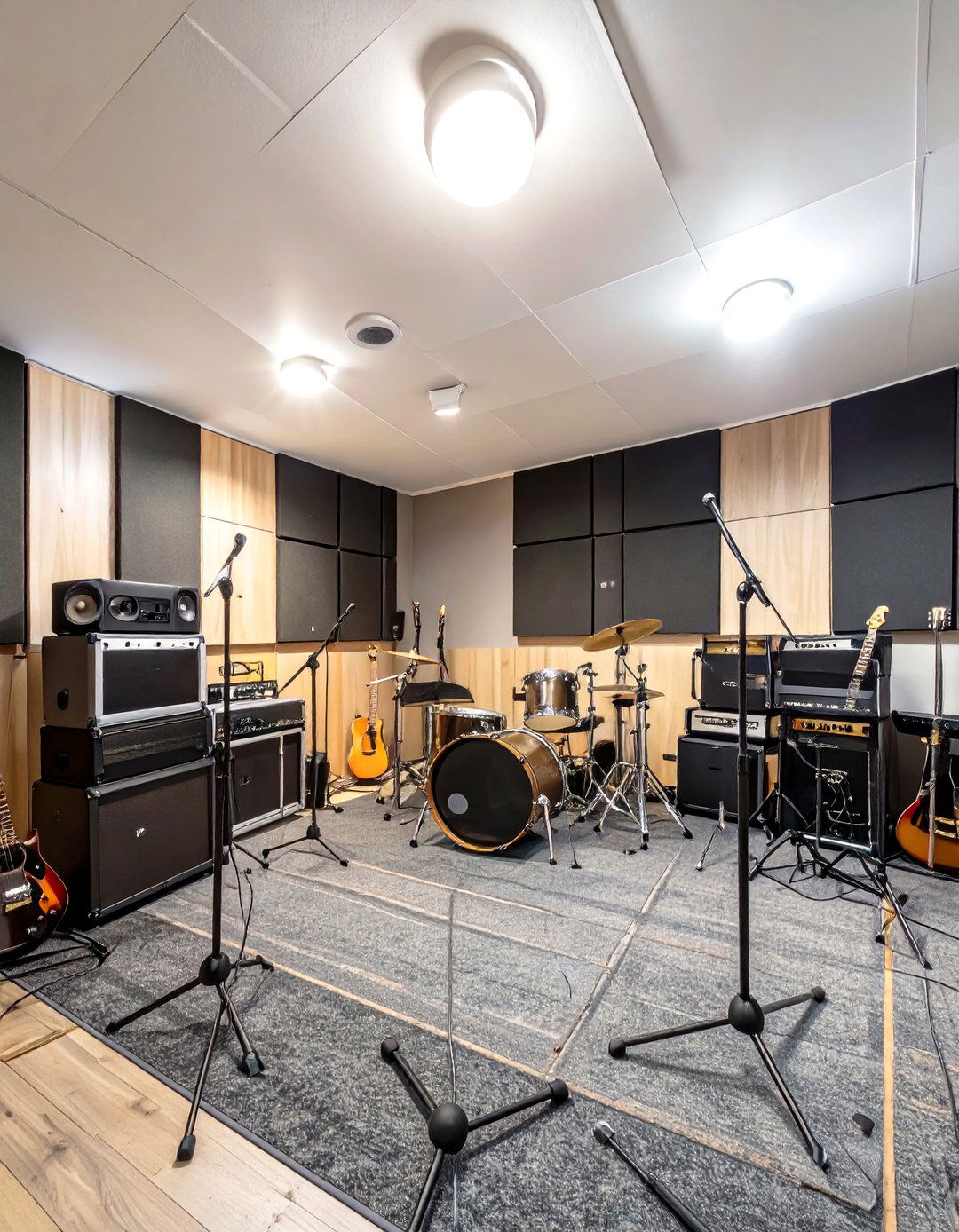 A Dedicated Music Rehearsal Space - 30 garage addition ideas