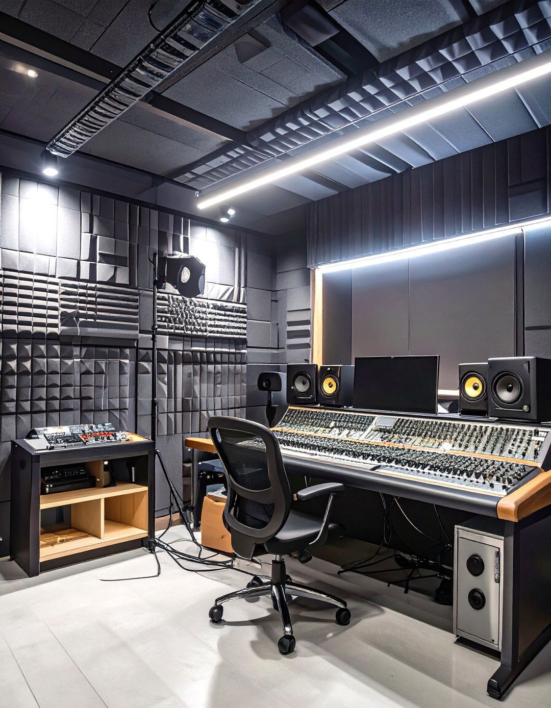 A Dedicated Music and Recording Studio Garage - 30 garage renovation ideas